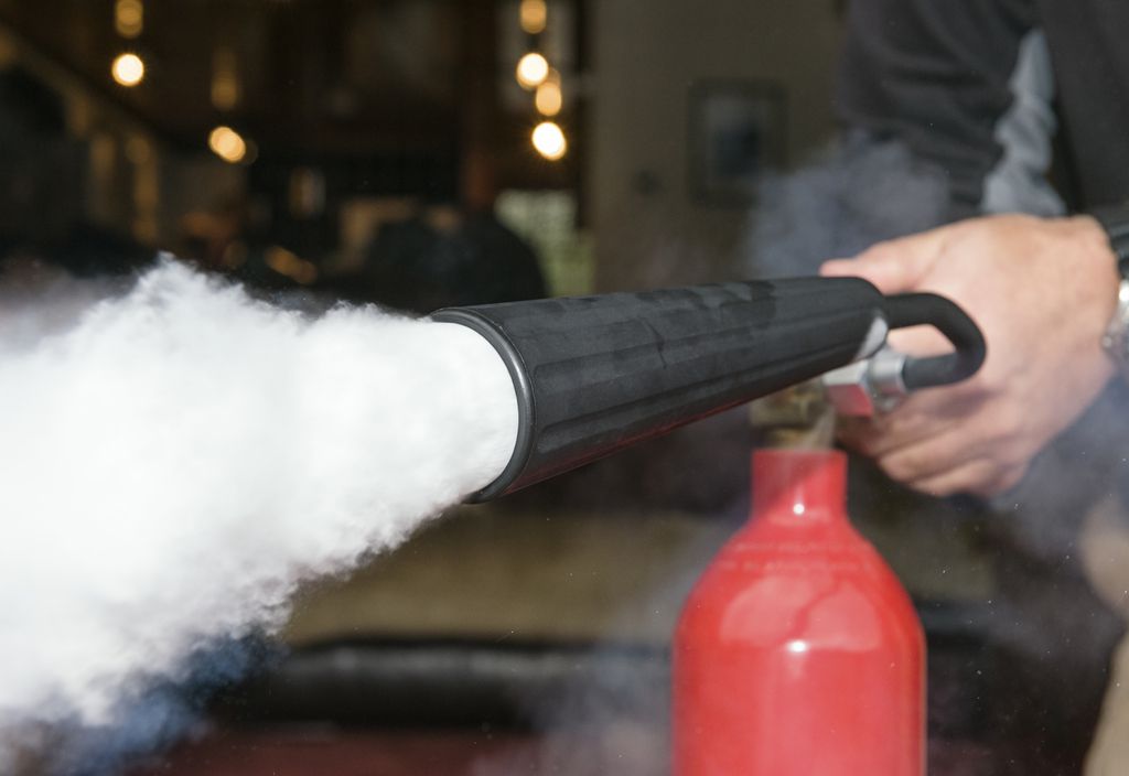 Fire Extinguisher spray iStock