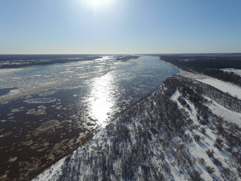 Северная Двина река Красноборск