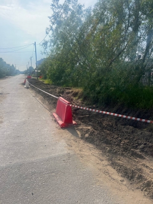 Заместитель прокурора Архангельской области и Ненецкого автономного округа Павел Матанцев проверил ход работ по капитальному ремонту автомобильных дорог в рабочем поселке Искателей