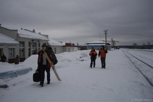 В Устьянском районе эвакуировали железнодорожный вокзал