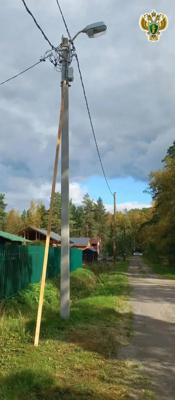 По требованию прокуратуры восстановлено электроснабжение садоводческого некоммерческого товарищества «Автомобилист-2» в Котласском муниципальном округе