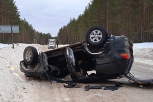 В Вельском районе в ДТП погиб водитель «Митсубиси Паджеро»