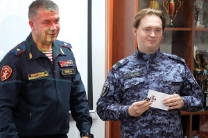 В Архангельске отметили день вневедомственной охраны Росгвардии  