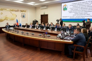 Прокурором области и автономного округа Николаем Хлустиковым принято участие в сессии Собрания депутатов Ненецкого автономного округа