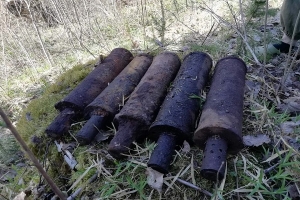 «Улов» взрывотехников – несколько мин и гранат