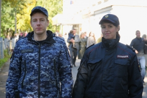 Росгвардейцы Поморья приняли участие в обеспечении безопасности Дня знаний