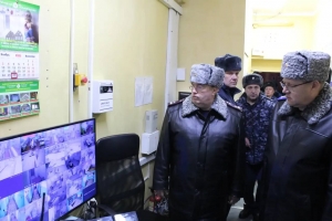 Прокурором Архангельской области и Ненецкого автономного округа Николаем Хлустиковым проведена проверка состояния законности в дислоцированном в г. Архангельске следственном изоляторе № 1