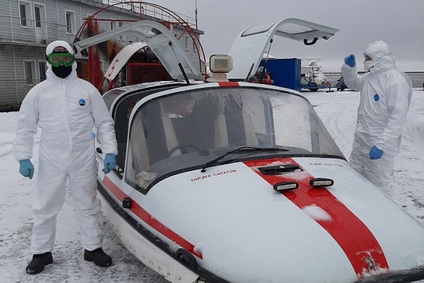 Спасатели Архангельской области перешли с катеров на аэросани