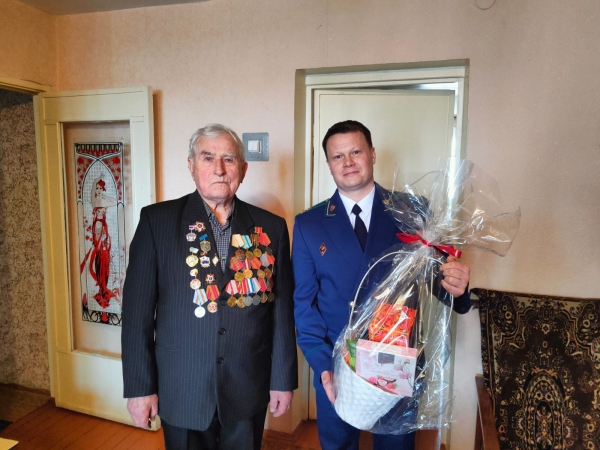 В преддверии Дня Победы прокурорами проведены встречи с ветеранами Великой Отечественной войны
