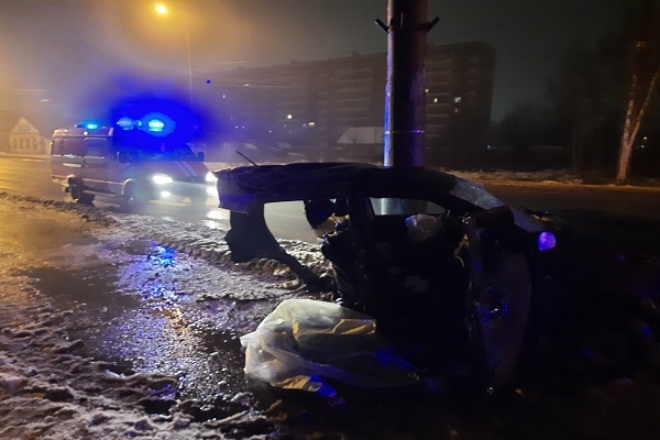 Трое мужчин погибли в дорожной аварии на окраине Архангельска