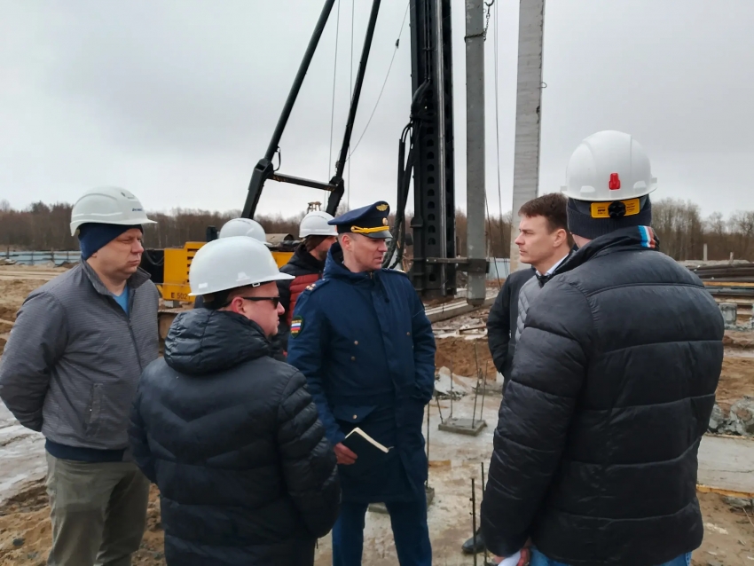Прокурор г. Архангельска проверил ход  строительства домов, возводимых в рамках национального проекта «Инфраструктура для жизни»