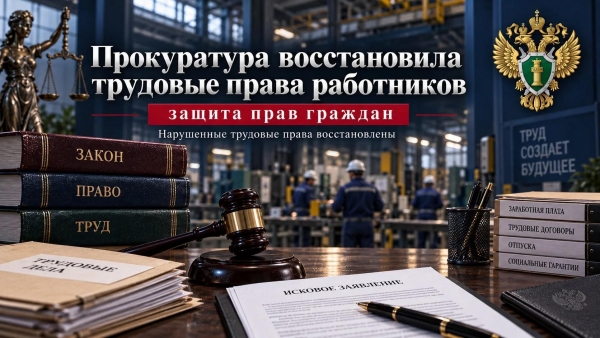 После вмешательства прокуратуры Красноборского района восстановлены трудовые права работников теплоснабжающей организации