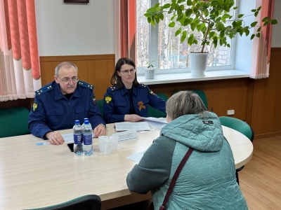 Первым заместителем прокурора Архангельской области и  Ненецкого автономного округа Сергеем Белогуровым проведен личный прием жителей региона