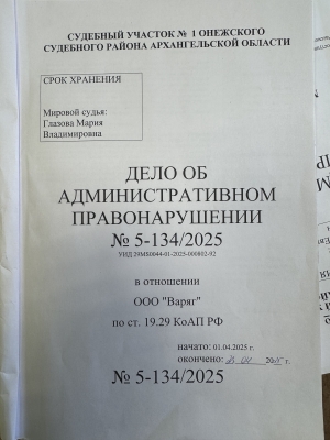 Онежская межрайонная прокуратура выявила нарушения требований Федерального закона «О противодействии коррупции»