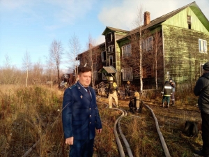 Органами прокуратуры организована проверка по факту возгорания многоквартирного жилого дома 94 по ул. Заводской