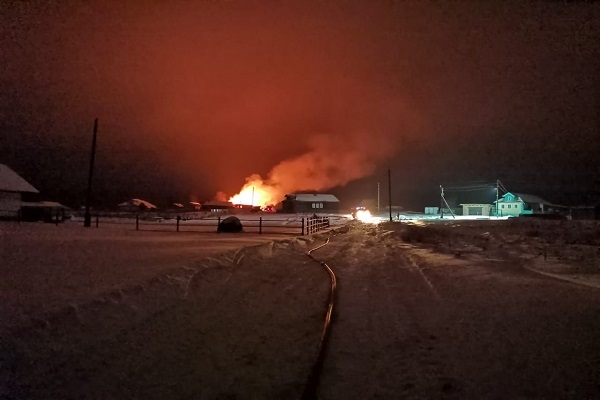 Два пожара в Котласском районе: горел жилой дом и гараж
