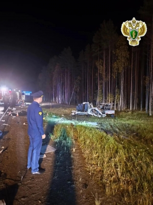 Прокуратура Архангельской области и Ненецкого автономного округа организовала проверку по факту дорожно-транспортного происшествия, повлекшего гибель людей