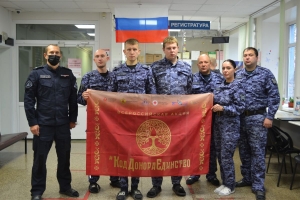 Росгвардейцы пополнили банк крови Архангельской станции переливания крови
