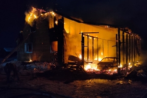 Трагедия в пос. Ширшинский: пожар в частном доме унёс жизнь 10-летней девочки