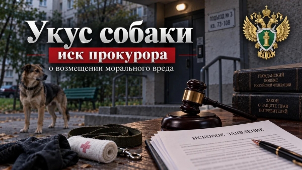 В Пинежском районе по иску прокурора взыскана компенсация морального вреда в пользу ребенка, которого укусила собака