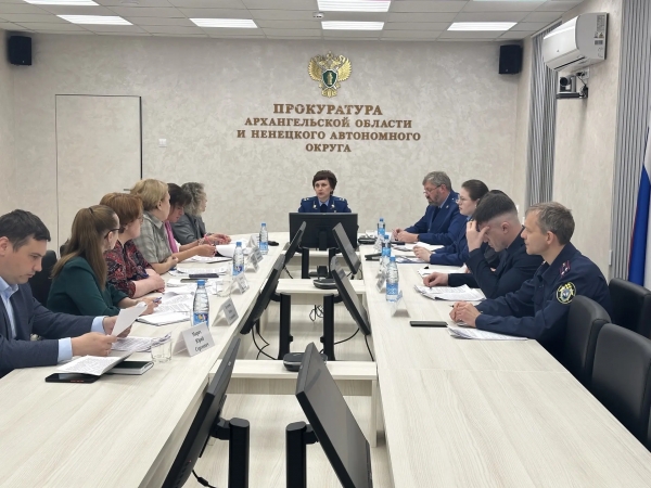 Под председательством заместителя прокурора области и автономного округа Елены Архиповой в прокуратуре проведено заседание межведомственной рабочей группы по вопросам предупреждения подростковой преступности и защиты прав детей