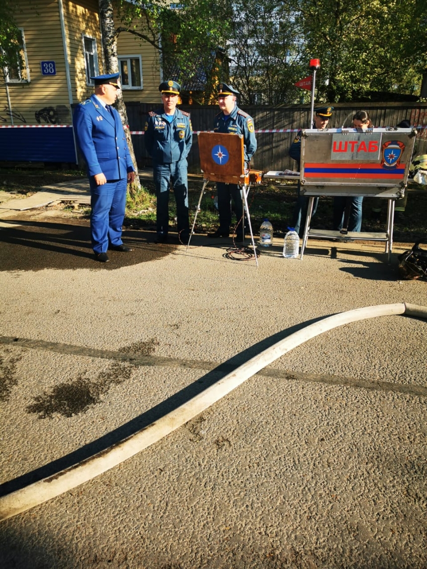 Органами прокуратуры по факту возгорания деревянных домов в г. Архангельске  организована проверка