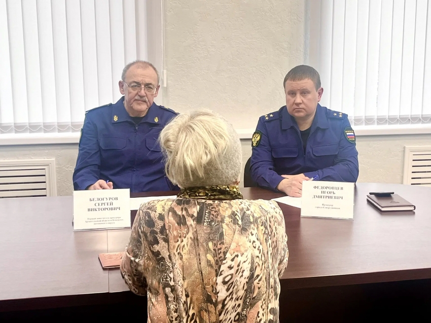 Мобильная приемная прокуратуры Архангельской области и Ненецкого автономного округа осуществила выезд в г. Cеверодвинск