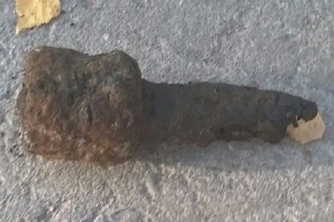 В Северодвинске при раскопке трубы нашли гранату времён Великой Отечественной