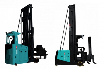 Узкопроходные высотные штабелеры: особенности и область применения