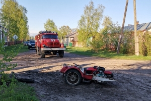 18-летний мотоциклист пострадал в ДТП с лесовозом (Котласский район)