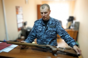 Росгвардейцы Поморья за неделю более 200 раз выезжали по сигналам тревоги и пресекли девять нарушений с оружием