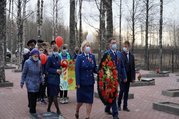 Прокуратура Коношского района провела праздничные мероприятия в преддверии Дня Победы