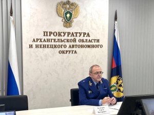 Первый заместитель прокурора Архангельской области и Ненецкого автономного округа Сергей Белогуров в режиме видео-конференц-связи провел личный прием жителей городского округа «Город Коряжма» и Няндомского муниципального округа